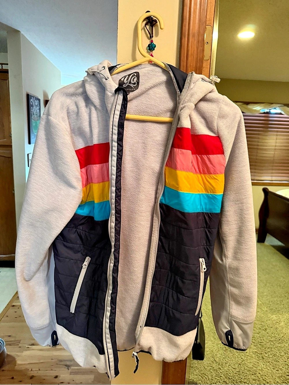 VO Colorado Color Block Full-Zip Jacket Size Large